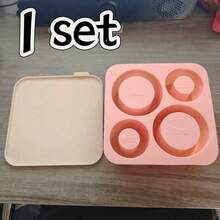 Bộ 4 khay silicon tái sử dụng có nắp đậy, phù hợp với cốc giữ nhiệt 20oz, 30oz, 40oz, tương thích với dòng sản phẩm Back To School. - Nhiều màu - Xem 6