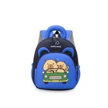 Mochila infantil con diseño de coche de dibujos animados - A - Ver 5