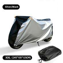 Motorcycle Rain Cover, Outdoor Storage Use, Waterproof And UV-Resistant, Suitable For All Types Of Motorcycles And Bicycles, Year-Round Use, Made Of Waterproof Film Material, Long-Term Wind And Rain Resistance, Outdoor Protection, Dust-Proof, Rain-Proof, Sun-Proof, UV-Resistant - Motorcycle Cover - View 16