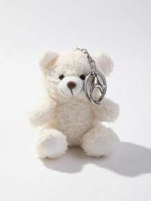 1 Small Bear Acrylic Curly Teddy Bear Keychain Pendant Phone Case Accessory Bag Accessory - Nhiều màu - Xem 2