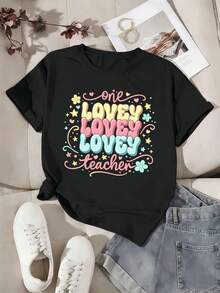Women T-Shirts - Black - View 2