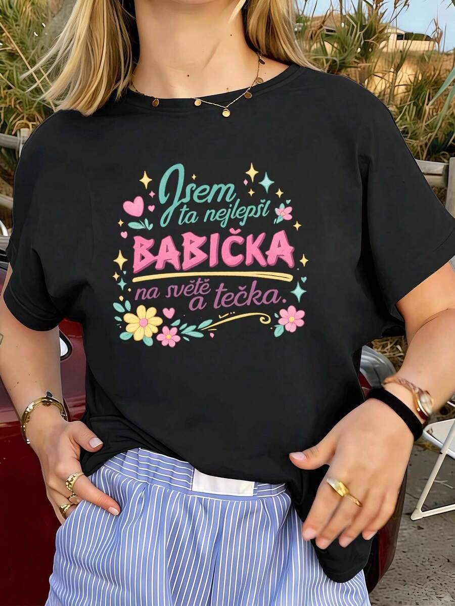 Women T-Shirts - Black - View 1