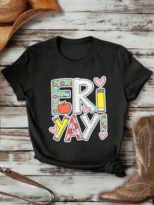Women T-Shirts - Black - View 1