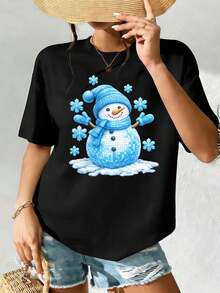 Women T-Shirts - Black - View 2