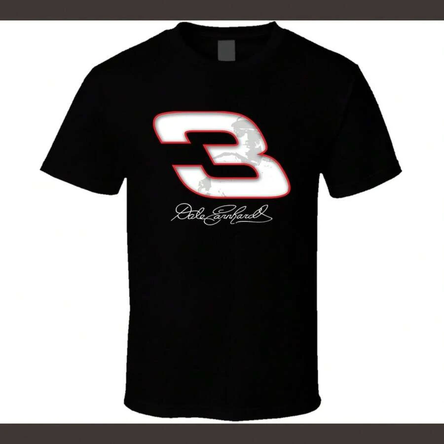Dale Earnhardt2 Nascar2 Racing Black T Shirt - Black - View 1