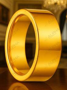 Women Single Ring - Gold - View 6