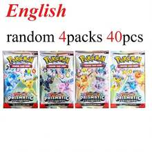pokemon 40张宝可梦卡牌，棱镜151进化，英文补充包收藏卡，动漫游戏交易收藏礼品 - 彩色 - 查看 24