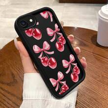 [24h Shipping From MX] For IPhone SE (2022) Phone Case Sky Eye Ladder Design Soft Cherry Blossom Cute Minimalist Fashion Graffiti Textured Fun High Quality Creative Air Cushion Japanese Style Elegant Stain-Resistant Shockproof Lovely Pattern Lightweight Gift For Young People Unique Cardboard Durable Cool Korean Style Casual Anti-Slip Protection - 白色 - 查看 5