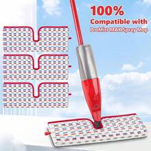 Microfiber Mop Pads Compatible With O Cedar Promist Spray Mop, Reusable Mop Refills Pads Mop Heads Thicken Microfiber Pads Wet Dry Pads Dual-Sides Use Floor Cleaning(3 Pack) - Default - View 4