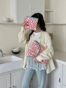 Cute Laptop Bag, Compatible With IPad 10/11 Inches, Suitable For MacBook 13/14 Inches, 15/15.6 Inches, Fluffy Laptop Sleeve - View 7