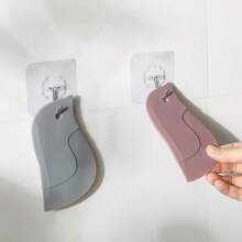 Dụng cụ cạo thức ăn hình chim cánh cụt bằng silicon - Dụng cụ vệ sinh không dùng điện, linh hoạt, thích hợp cho bề mặt thép không gỉ, làm sạch hiệu quả các vết dầu mỡ và cặn bánh nướng, thiết kế silicon màu xám, dụng cụ vệ sinh nhà bếp | Đồ dùng nhà bếp vui nhộn | Dụng cụ cạo thức ăn bằng silicon linh hoạt - Nhiều màu - Xem 8