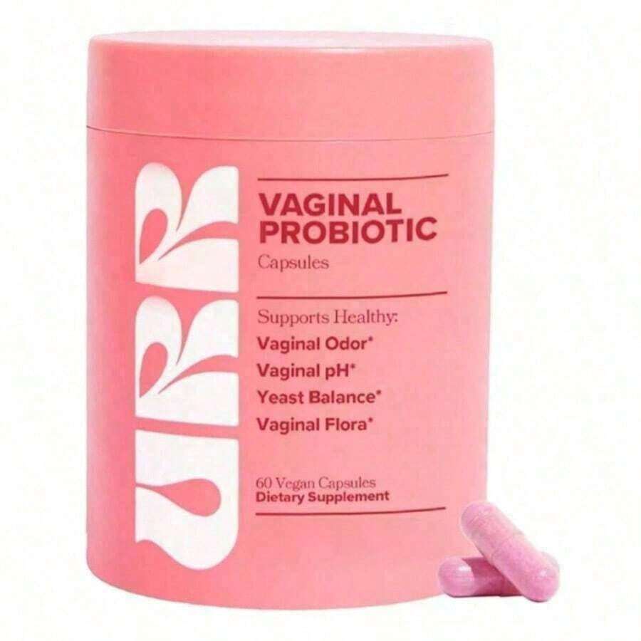 URR Vaginal Probiotics For Women PH Balance With Prebiotics & Lactobacillus Probiotic Blend - Vaginal Health Supplement - Promote Healthy Vaginal Odor & Vaginal Flora, 60 Count (Pack Of 1) - 其他的 - 查看 1