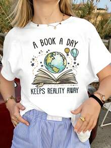 Women T-Shirts - White - View 1