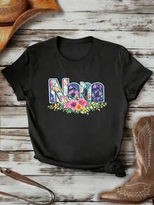Women T-Shirts - Black - View 1