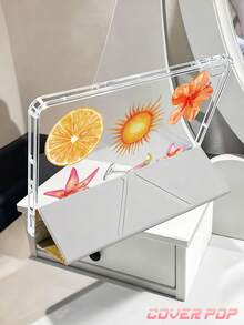 Ốp bảo vệ máy tính bảng họa tiết hoa hướng dương và hoa ly năm 2026, tương thích với iPad Air 8 (M4) 2026 (11 inch)/2026 (13 inch), 9.7/10.2/10.5/10.9/12.9/Pro 11/A16, thế hệ thứ 10, Galaxy Tab S6 Lite 10.4 inch, Kindle Paperwhite thế hệ thứ 12 2024, Kindle (thế hệ thứ 11 - ra mắt năm 2024), mềm mại, chống sốc, chức năng tự động tắt/mở màn hình thông minh, thiết kế gập chữ Y đa góc. - Nhiều màu - Xem 6