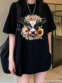 Women T-Shirts - Black - View 6