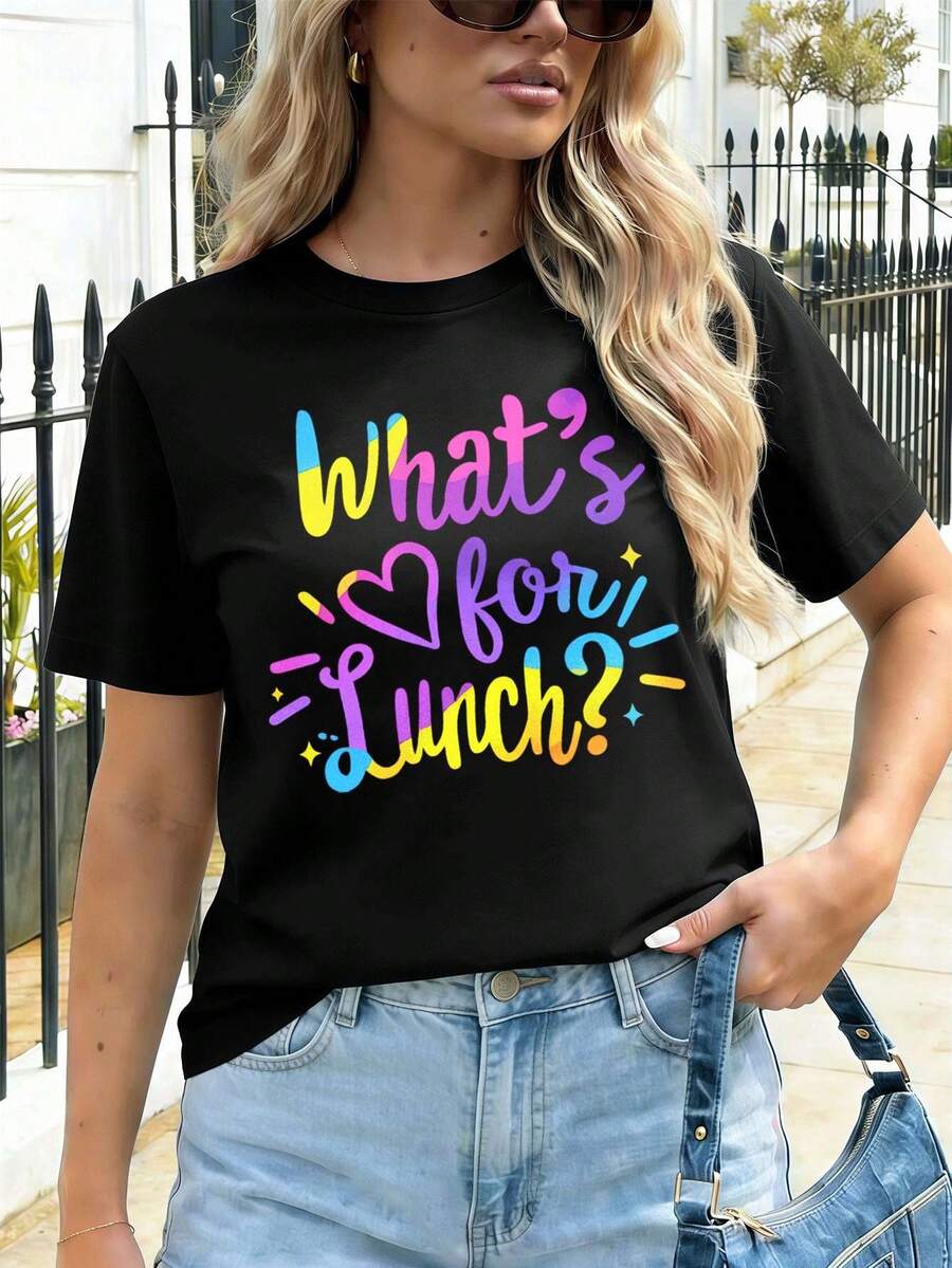 Women T-Shirts - Black - View 1