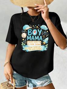 Women T-Shirts - Black - View 2