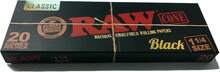 RAW Cones Black 1 1_4 Size: 20 Pack &Amp; Loader - Patented Slow Burning Pre Rolled Cones &Amp; Tips, Includes Green Blazer Sticker - 白色 - 查看 4