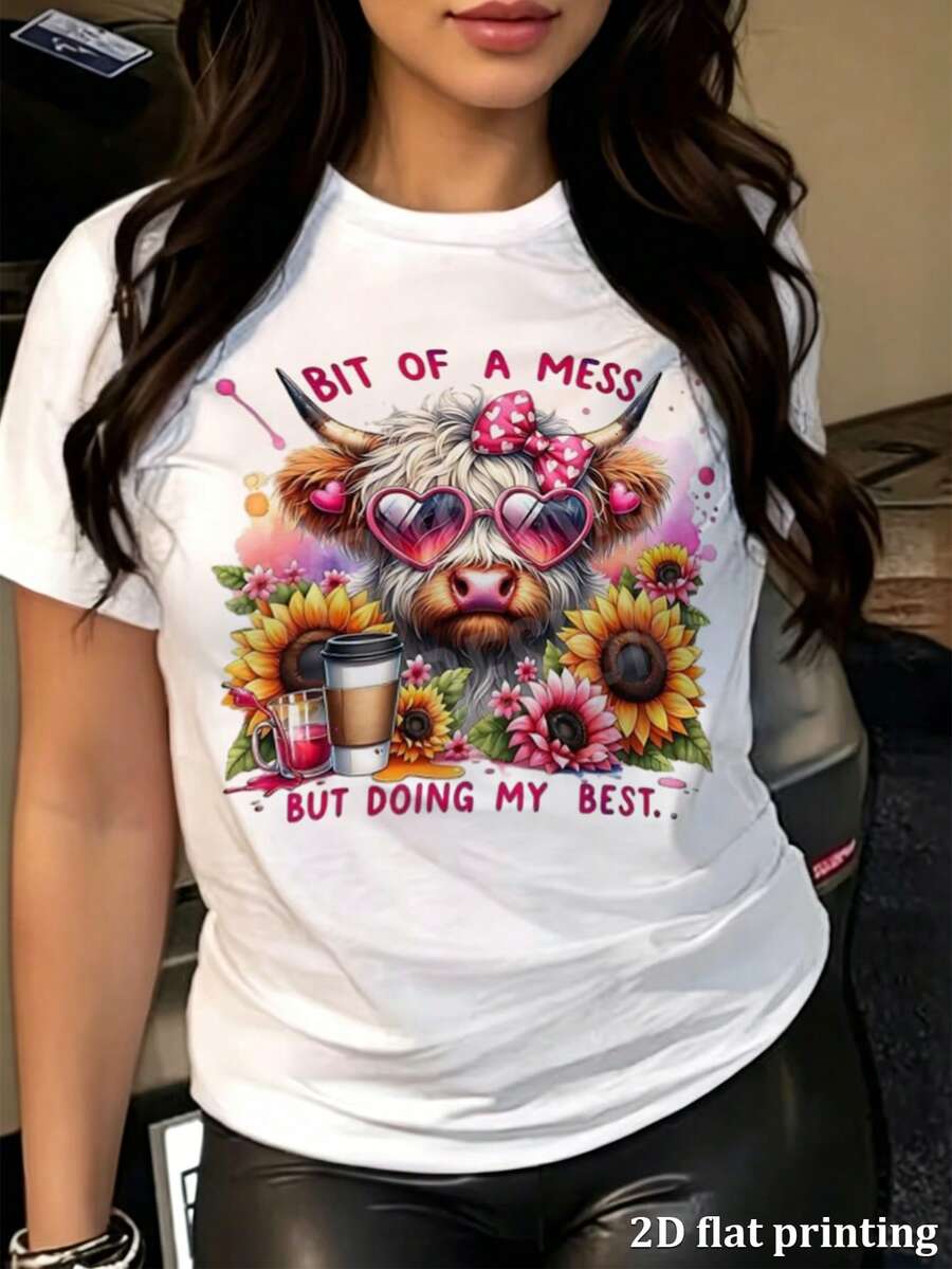 Women T-Shirts - White - View 1