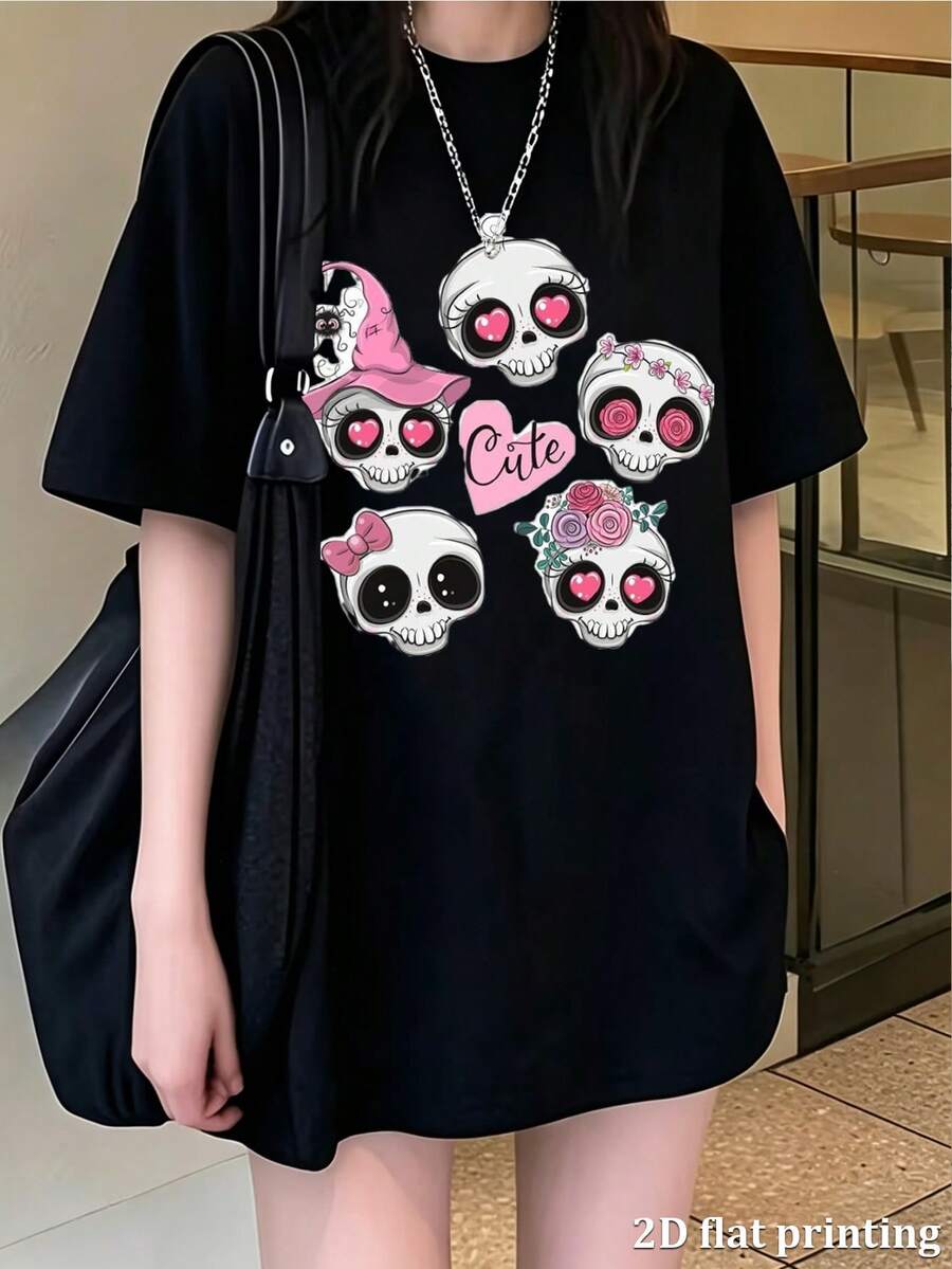 Women T-Shirts - Black - View 1