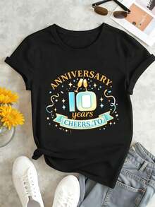 Women T-Shirts - Black - View 1