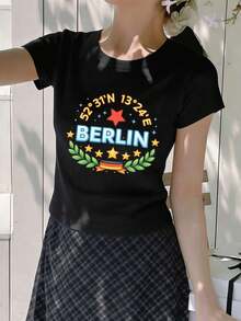 Women T-Shirts - Black - View 2