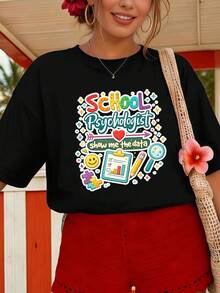 Women T-Shirts - Black - View 1