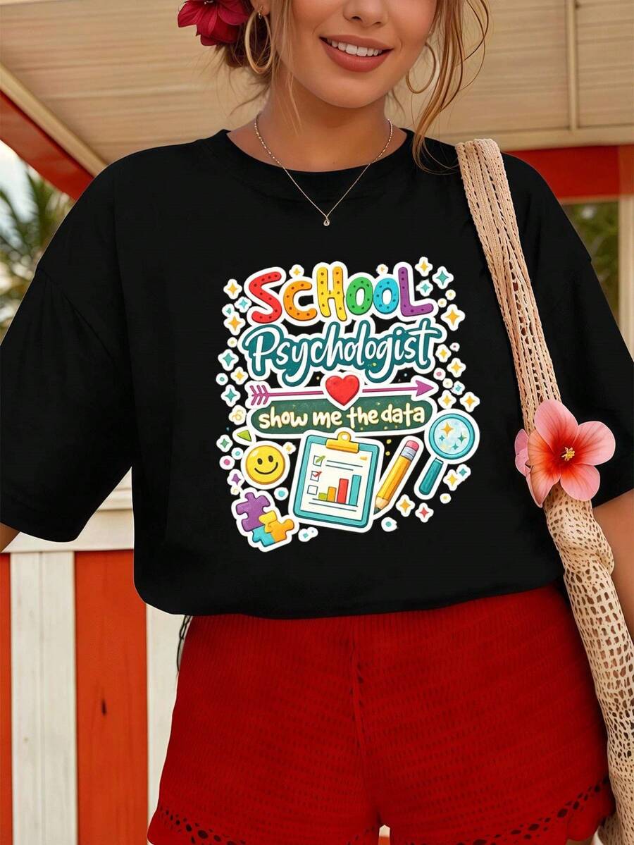 Women T-Shirts - Black - View 1