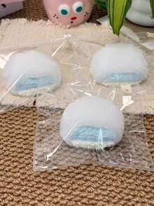 双色麻糬慢回弹硅胶减压玩具，逼真分层甜点质感，柔软高回弹触感，学生解压玩具，上班族放松礼物，桌面装饰摆件，创意搞怪礼物 - 彩色 - 查看 8