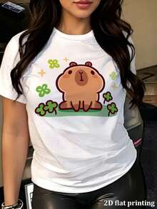 Women T-Shirts - White - View 1