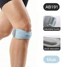 VILICO 1 PC Tali Penyangga Tendon Patella, Pita Patella Anti Selip yang Dapat Diatur, Penstabil Lutut untuk Jumpers Knee, Tendinitis, Lari, Bola Basket, Bola Voli, Squat, - MultiWarna - View 8