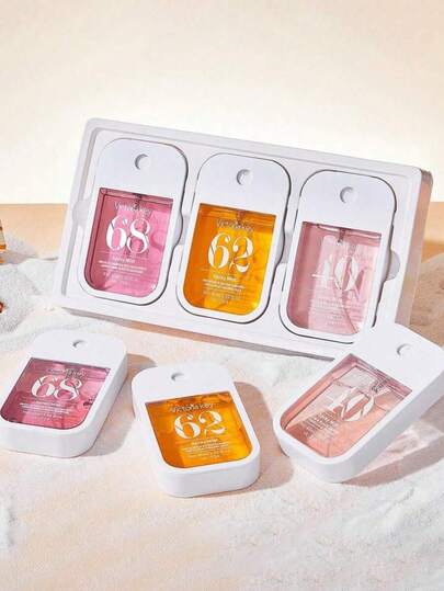 1/3 Bottle 45ml Brazilian Themed Indoor Fragrance Spray, Provides 3 Different Styles. Outdoor Air Freshener. Long-Lasting Natural Fresh Scent. Ideal Gift For Colleagues, Family, Friends And Relatives. Christmas Gift, Valentine's Day Gift, Mother's Day Gift