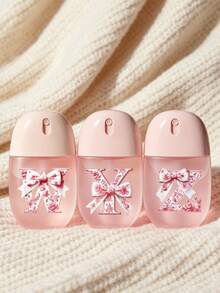 Pink Bow Letter Pattern Plastic Empty Bottle, Pump Spray Bottle, Portable Refillable Bottle, Can Be Filled With Cleaning Solution, Insect Repellent, Skincare Products, Reusable, Gift, Suitable For Daily Use, Travel Essential, Fine Mist, Leak-Proof, Container, Bathroom - Multicolor - View 7