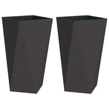 Fioriera 2 pcs  40 x 40 x 75 cm Acciaio - A - Visualizzare 2