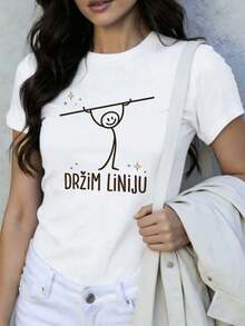 Women T-Shirts - White - View 1