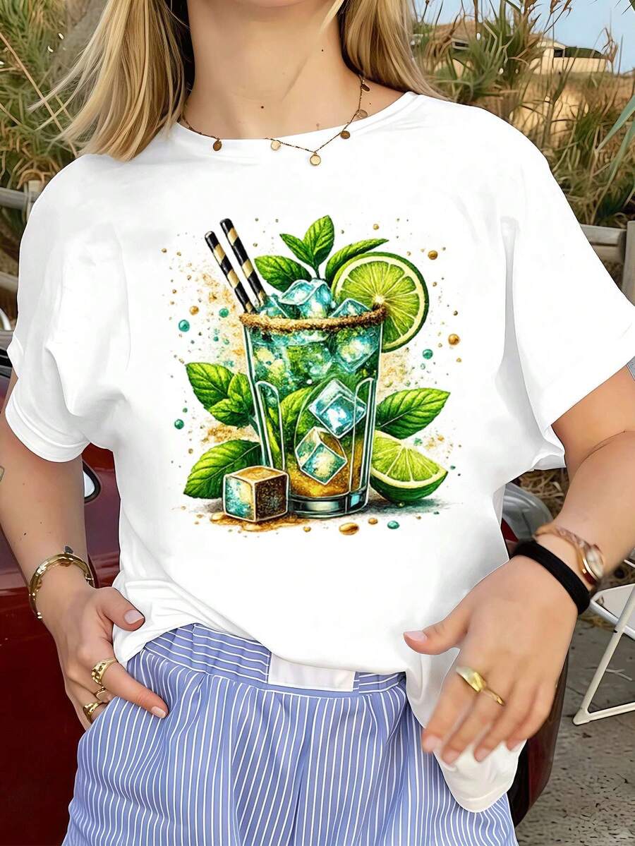 Women T-Shirts - White - View 1