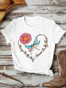 Women T-Shirts - White - View 2