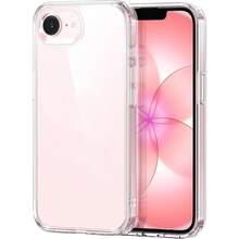 Ốp lưng mềm trong suốt không bị ố vàng tương thích với iPhone 17e 16e 15 13 14 11, chống sốc chống rơi rớt, ốp điện thoại trong suốt phù hợp cho iPhone 17 Pro Max 16 Pro Max 12 XS Max 7 8 Plus SE2 - Trong sáng - Xem 1