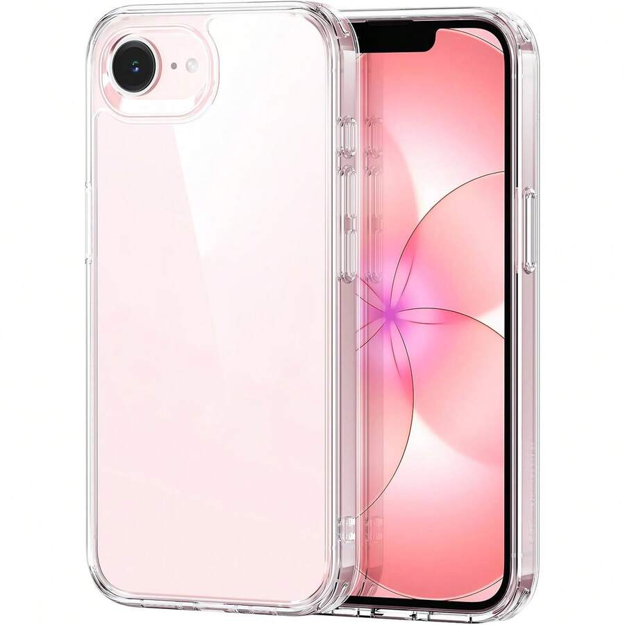 Ốp lưng mềm trong suốt không bị ố vàng tương thích với iPhone 17e 16e 15 13 14 11, chống sốc chống rơi rớt, ốp điện thoại trong suốt phù hợp cho iPhone 17 Pro Max 16 Pro Max 12 XS Max 7 8 Plus SE2 - Trong sáng - Xem 1