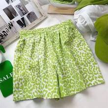 verde estampado de leopardo