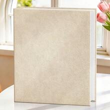1pc 6-Inch 200-Sheet Photo Album, New Foil Pattern Insert-Style Family Photo Collection, Large Capacity Photo Storage Book, Family And Student Photos, Winter Christmas Valentine's Day New Year Gift - 1PC - View 8