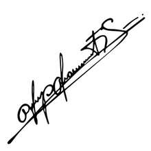 1pc Schumacher Signature Colorful Car Eyebrow Decal Sticker, Vinyl Waterproof Sunproof No Residue, Suitable For Car Body, Headlight, Rear Glass, Bumper, Motorcycle And Laptop Decoration - Schumacher Art Signature - View 15