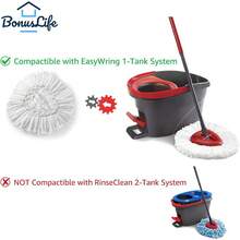 BonusLife 2-Pack Mop Head For O-Ceda EasyWrin Spin Mop Refill 1-Tank System Only Easy Cleaning Microfiber Replacement - 1 - Xem 3