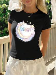 Women T-Shirts - Black - View 1