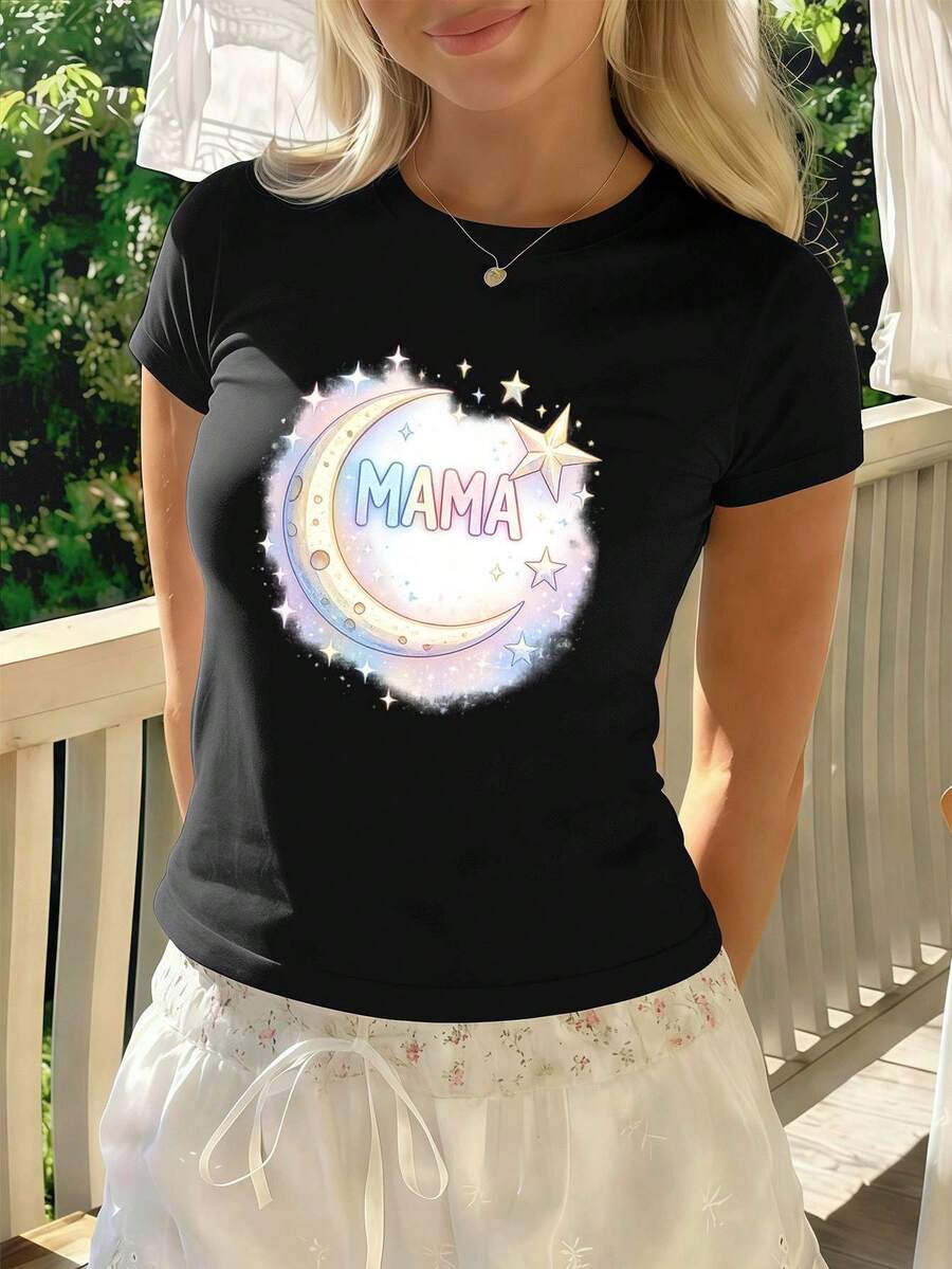 Women T-Shirts - Black - View 1