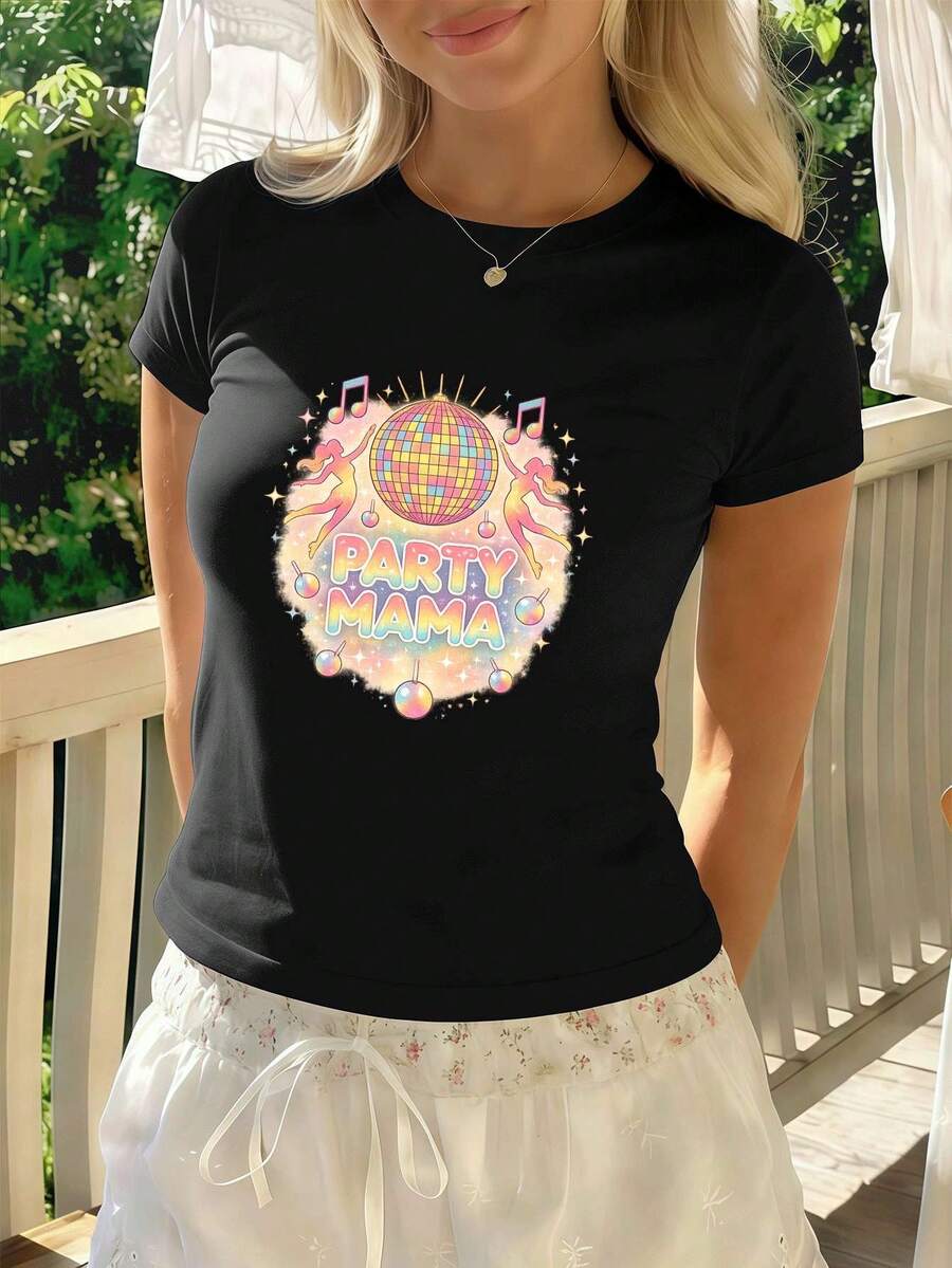 Women T-Shirts - Black - View 1