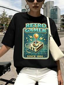 Women T-Shirts - Black - View 1