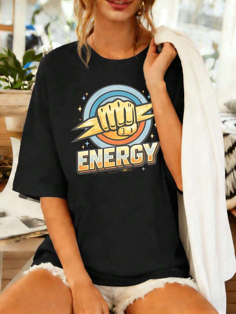 Women T-Shirts - Black - View 1