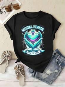 Women T-Shirts - Black - View 2